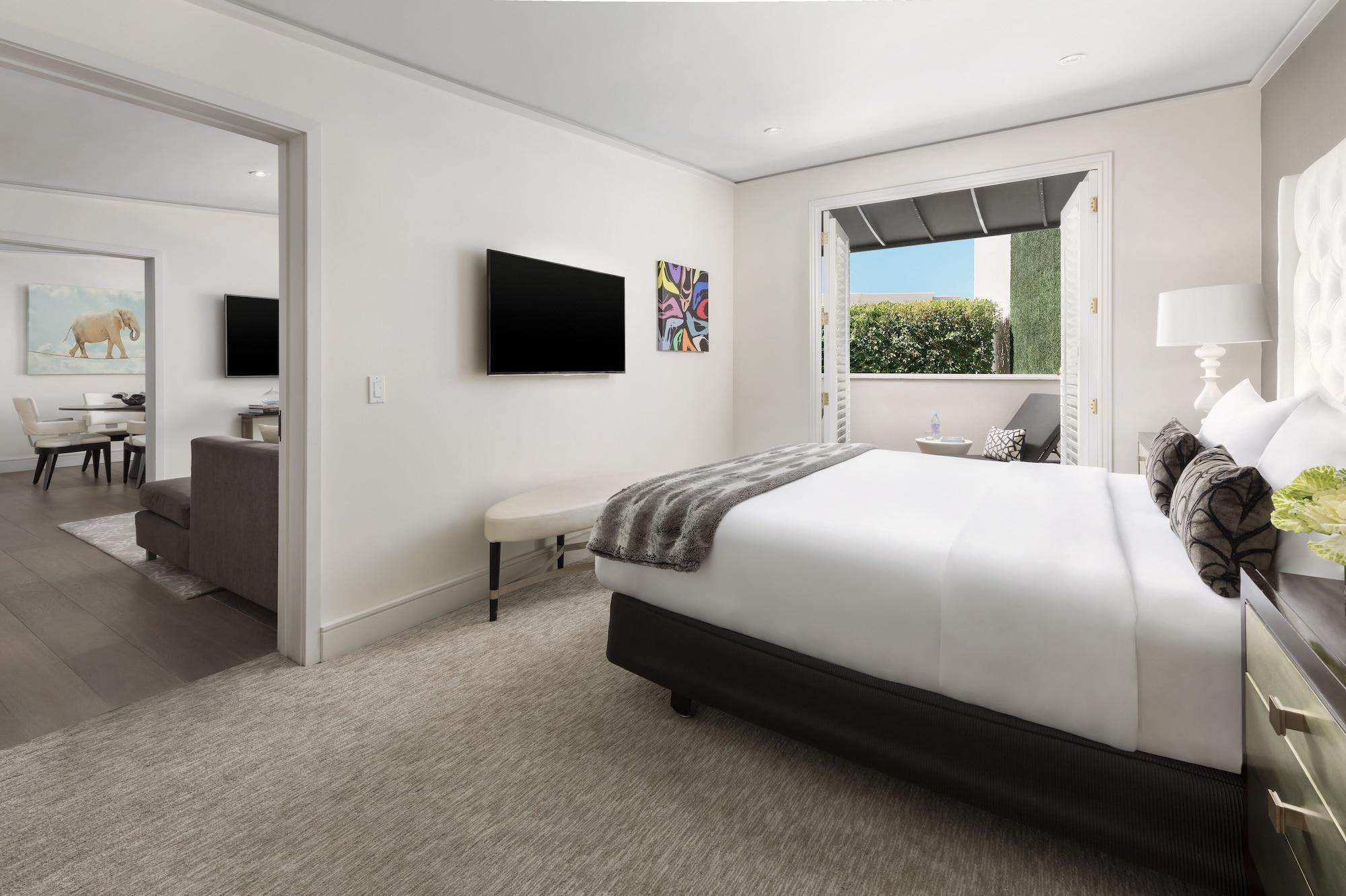 Mosaic Hotel Beverly Hills Los Angeles Exteriör bild