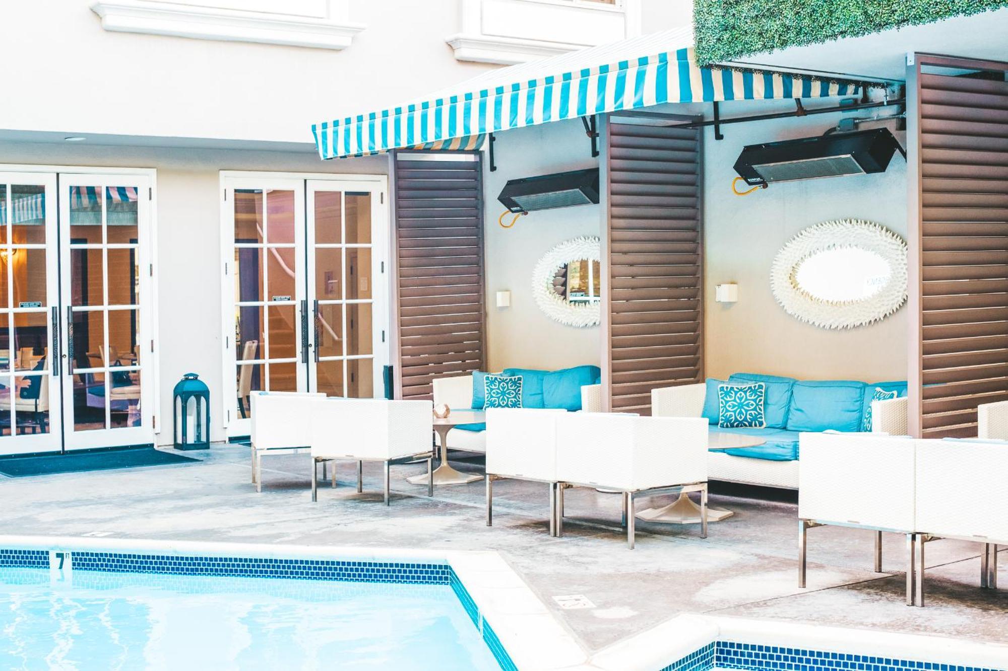 Mosaic Hotel Beverly Hills Los Angeles Exteriör bild