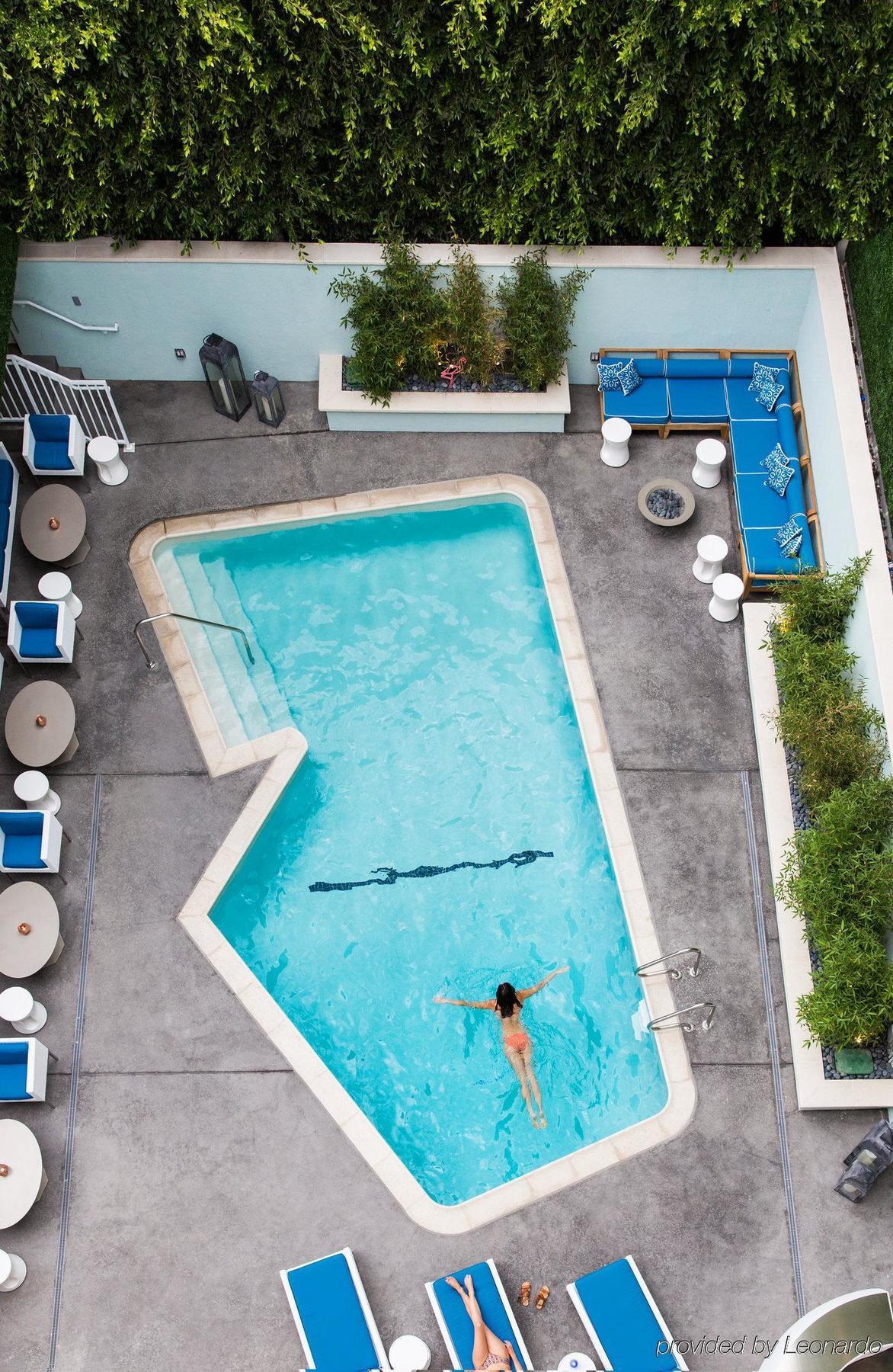 Mosaic Hotel Beverly Hills Los Angeles Exteriör bild