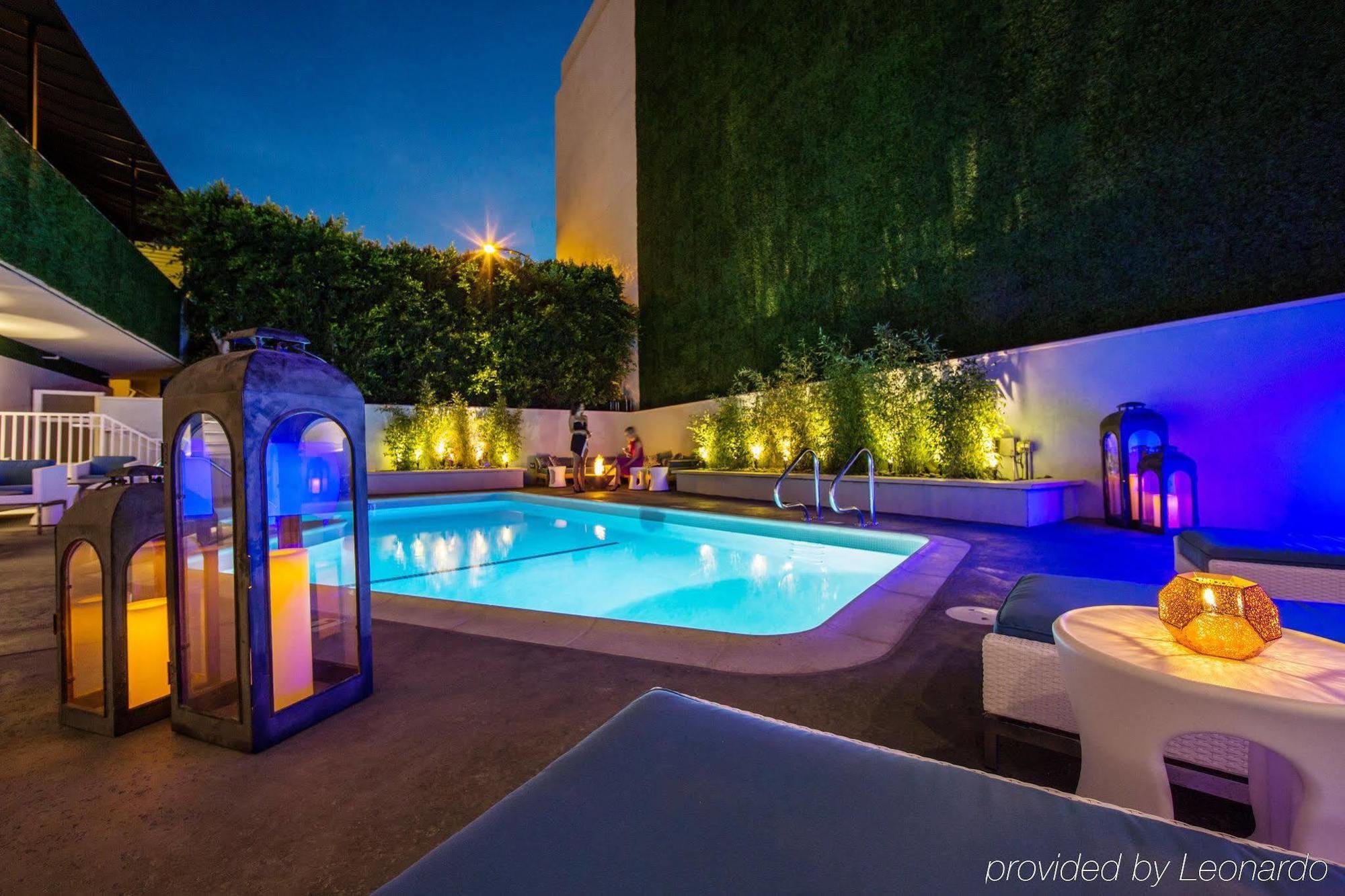 Mosaic Hotel Beverly Hills Los Angeles Exteriör bild